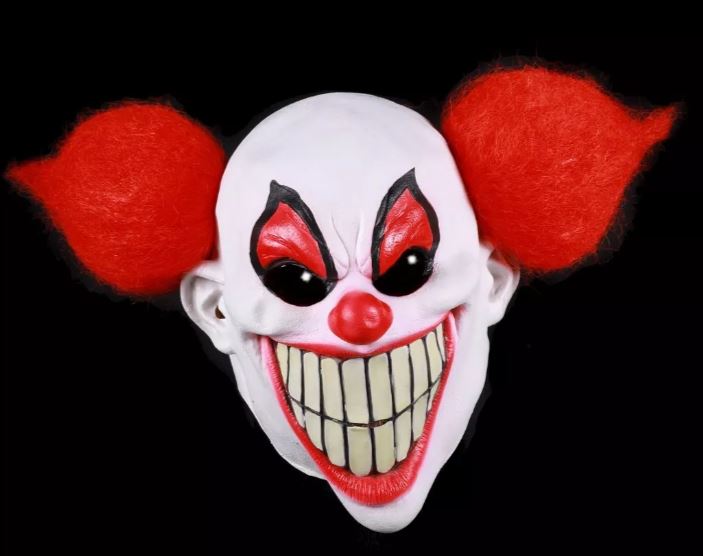 verkoop - attributen - Halloween - Masker vriendelijke clown